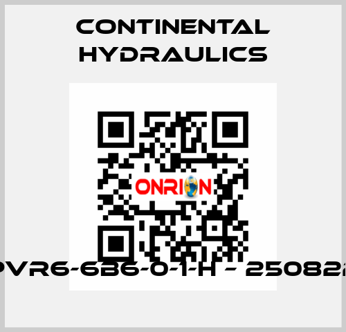 PVR6-6B6-0-1-H – 250822 Continental Hydraulics