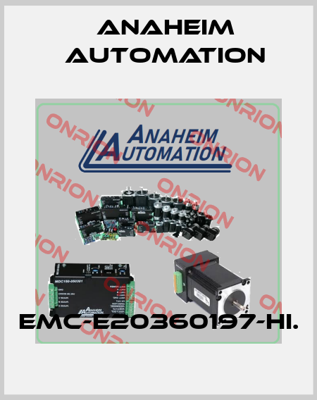 EMC-E20360197-HI. Anaheim Automation