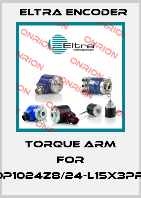Torque arm for EH80P1024Z8/24-L15X3PR.037 Eltra Encoder