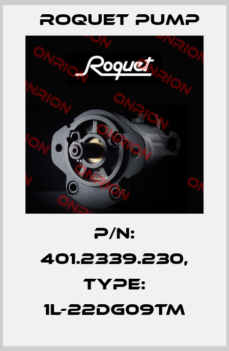 P/N: 401.2339.230, Type: 1L-22DG09TM Roquet pump