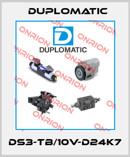 DS3-TB/10V-D24K7 Duplomatic