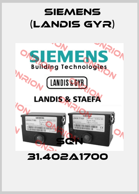 SQN 31.402A1700  Siemens (Landis Gyr)