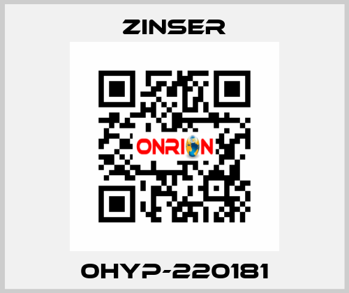 0HYP-220181 Zinser