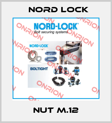 NUT M.12 Nord Lock