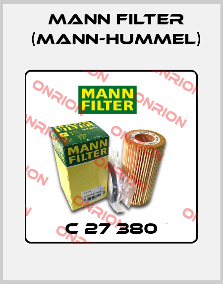 C 27 380 Mann Filter (Mann-Hummel)