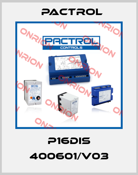 P16DIS 400601/V03 Pactrol