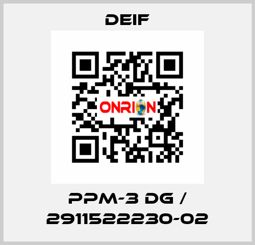 PPM-3 DG / 2911522230-02 Deif