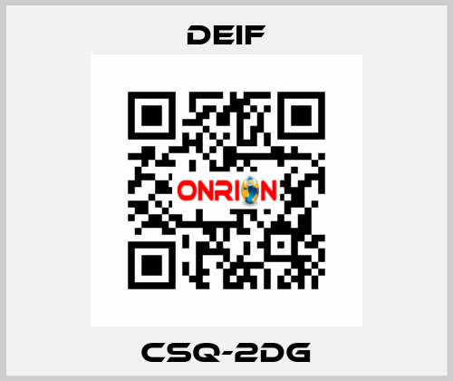 CSQ-2DG Deif