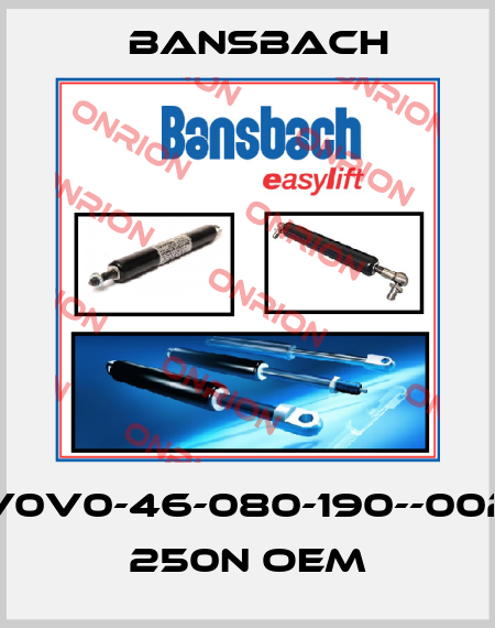 V0V0-46-080-190--002 250N OEM Bansbach