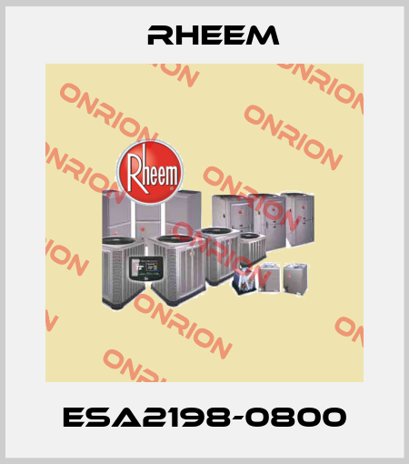 ESA2198-0800 RHEEM