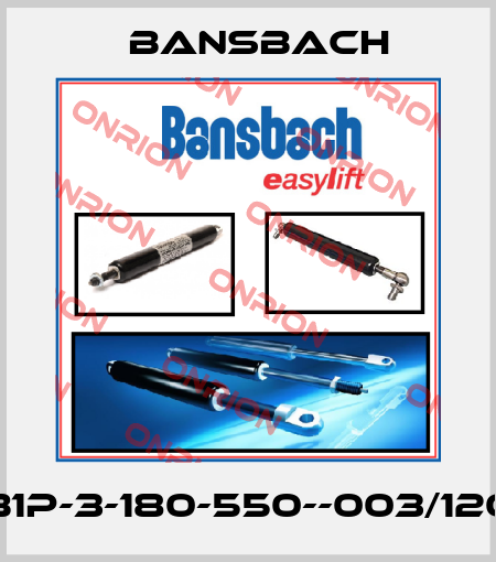 K0B1P-3-180-550--003/1200N Bansbach