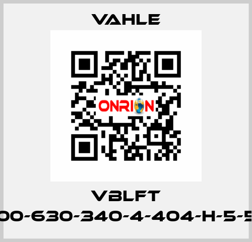 VBLFT 400-630-340-4-404-H-5-50 Vahle