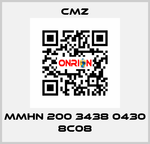 MMHN 200 3438 0430 8C08 CMZ