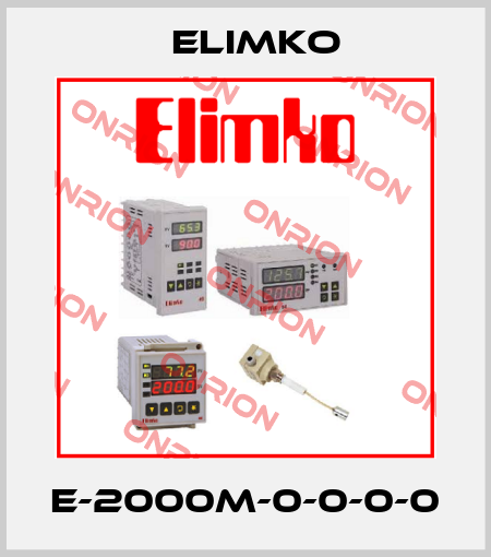 E-2000M-0-0-0-0 Elimko