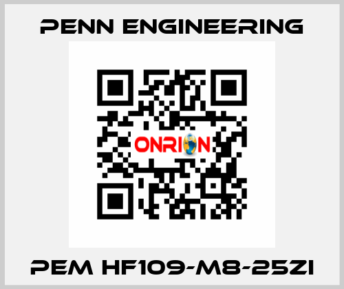 PEM HF109-M8-25ZI Penn Engineering