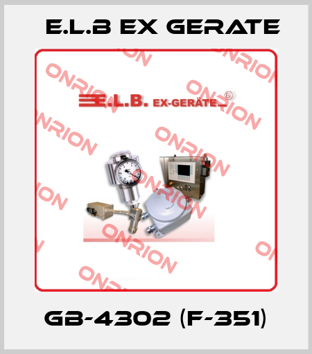 GB-4302 (F-351) E.L.B Ex Gerate