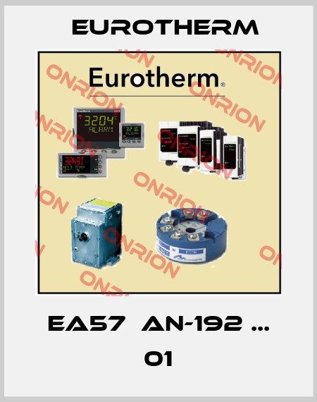 EA57  AN-192 ... 01 Eurotherm