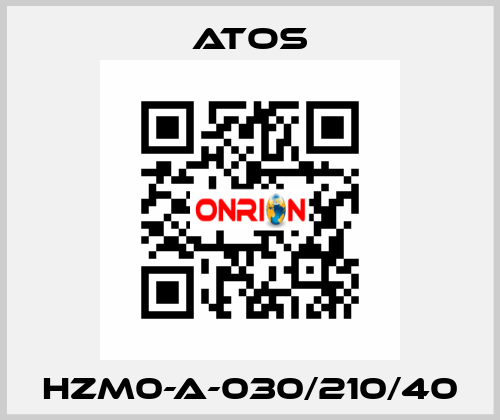 HZM0-A-030/210/40 Atos