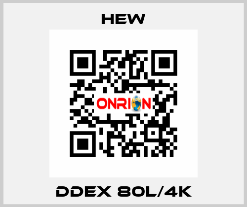 DDEx 80L/4K HEW