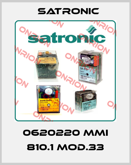 0620220 MMI 810.1 Mod.33 Satronic