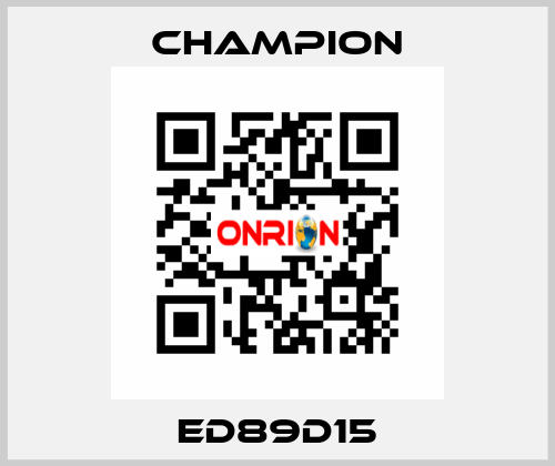 ED89D15 Champion