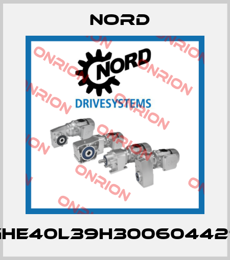 GHE40L39H300604429 Nord