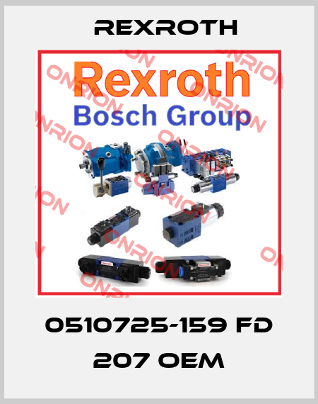 0510725-159 FD 207 OEM Rexroth