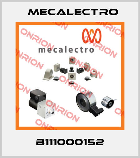 B111000152 Mecalectro