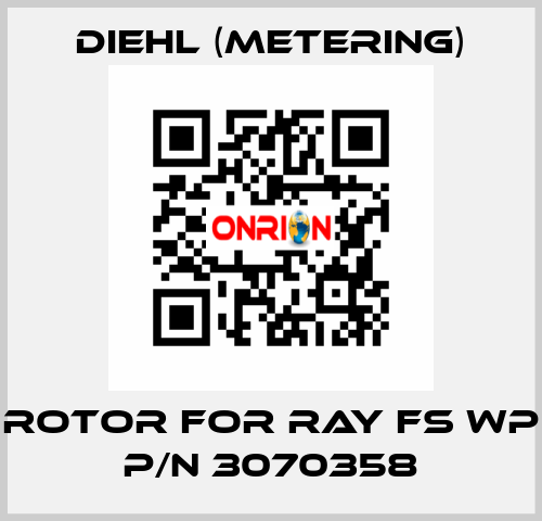 rotor for RAY FS WP p/n 3070358 Diehl (Metering)