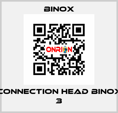 Connection head BINOX 3 Binox