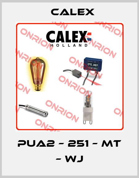 PUA2 – 251 – MT – WJ Calex
