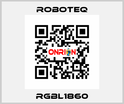 RGBL1860 Roboteq