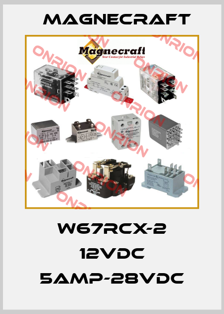 w67rcx-2 12VDC 5AMP-28VDC Magnecraft