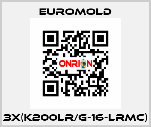 3x(K200LR/G-16-LRMC) EUROMOLD