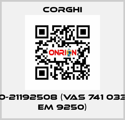 0-21192508 (VAS 741 033 EM 9250) Corghi