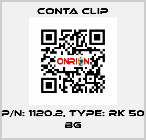 P/N: 1120.2, Type: RK 50 BG Conta Clip