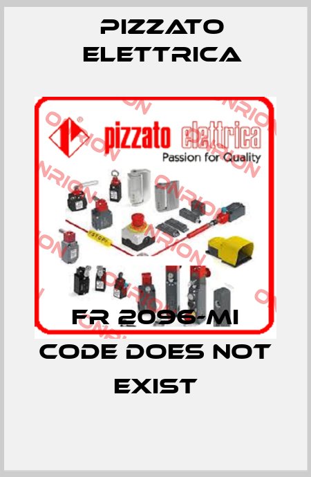 FR 2096-MI code does not exist Pizzato Elettrica