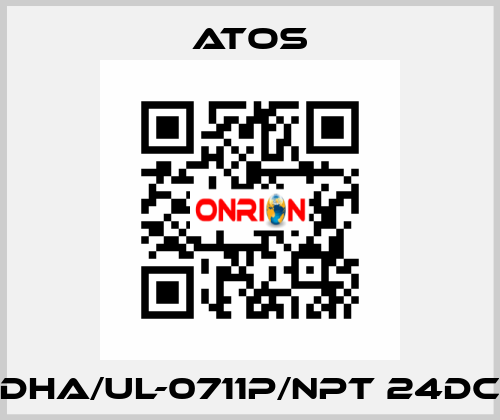 DHA/UL-0711P/NPT 24DC Atos