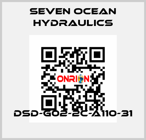 DSD-G02-2C-A110-31 Seven Ocean Hydraulics