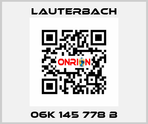 06K 145 778 B Lauterbach