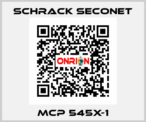 MCP 545X-1 Schrack Seconet