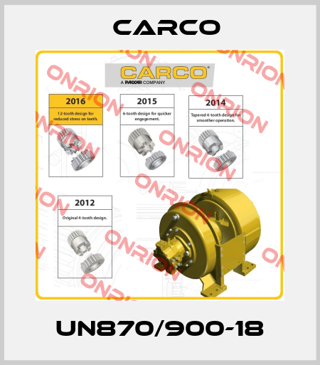 UN870/900-18 Carco