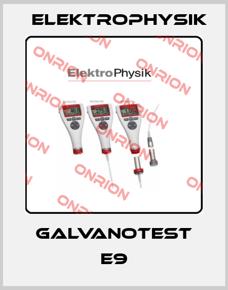 Galvanotest E9 ElektroPhysik
