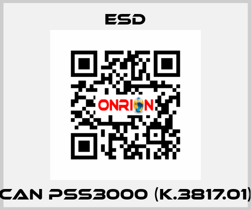 CAN PSS3000 (K.3817.01) ESD