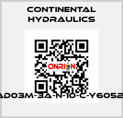 VAD03M-3A-N-10-C-Y6052-3 Continental Hydraulics