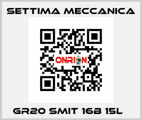 GR20 SMIT 16B 15L   Settima Meccanica