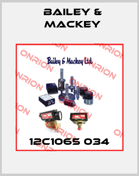 12C1065 034 Bailey & Mackey
