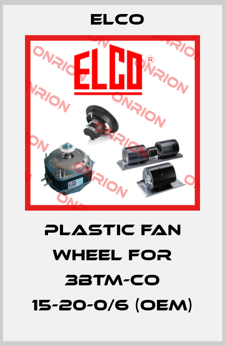 Plastic fan wheel for 3BTM-CO 15-20-0/6 (OEM) Elco