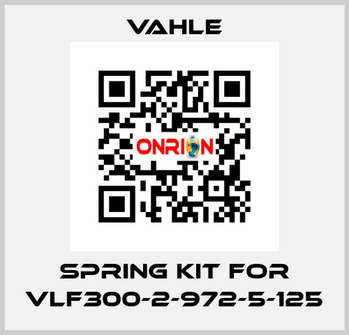 spring kit for VLF300-2-972-5-125 Vahle