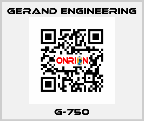 G-750 Gerand Engineering